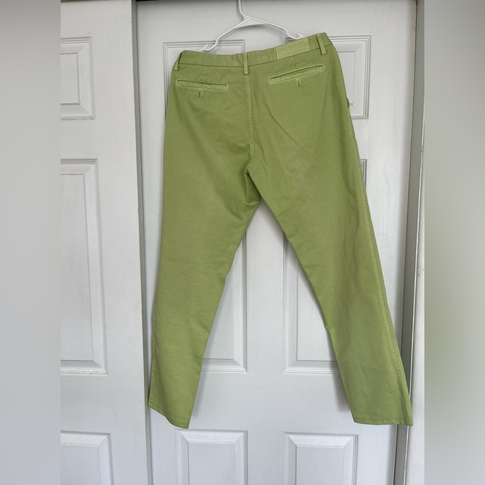 Etro Green Chinos with Straight Leg and Relaxed Fit Euro Size 48 US Size 12 - Picture 14 of 17